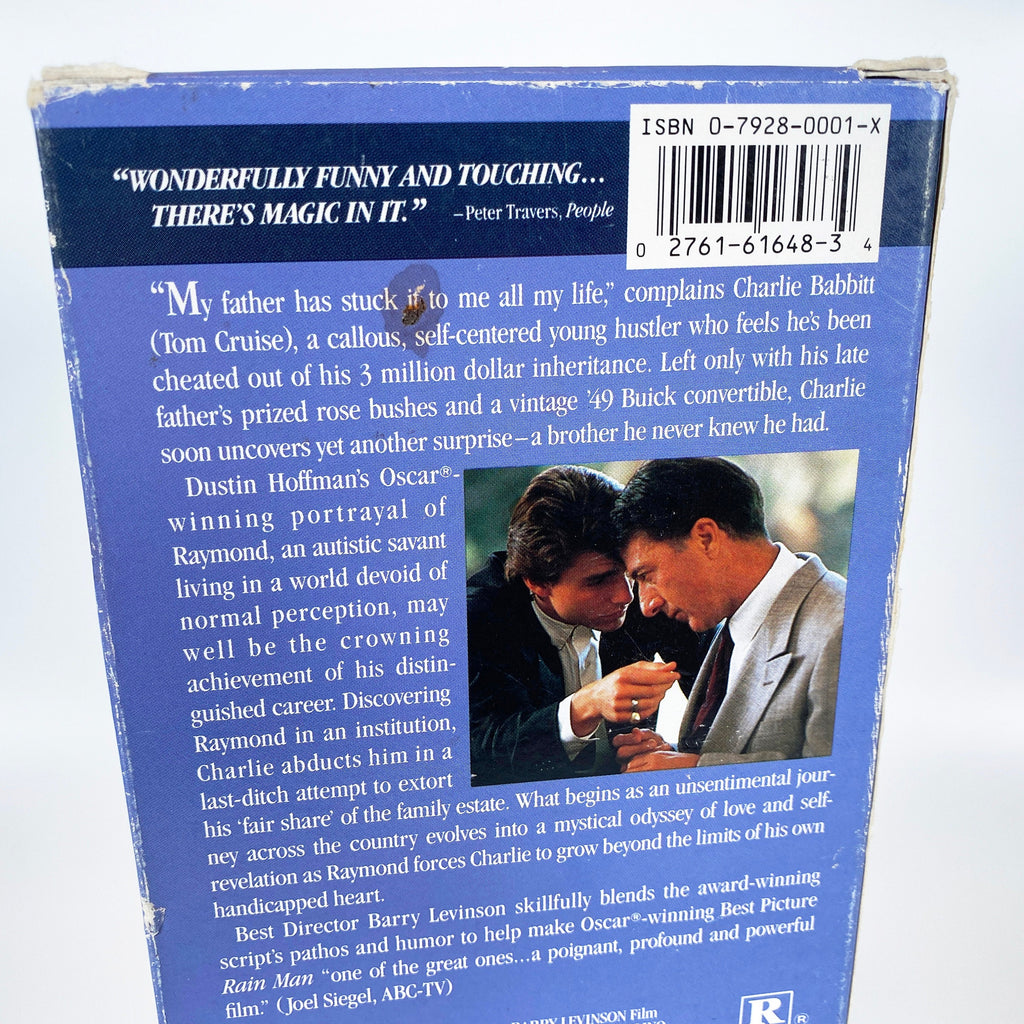 Rain Man Spiral Notebook Hand Made from Original VHS Tape Movie Cover