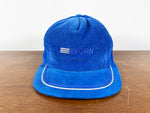 Vintage 80's Epton Blue Corduroy MAde in USA Railroad Hat