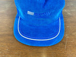 Vintage 80's Epton Blue Corduroy MAde in USA Railroad Hat