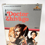 Vintage 80's Doctor Zhivago VHS Tape