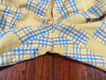 Vintage 50's Eljo's Quilted Yellow Plaid Pants - CobbleStore Vintage