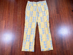 Vintage 50's Eljo's Quilted Yellow Plaid Pants - CobbleStore Vintage