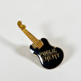 Vintage 90's Public Enemy Guitar Lapel Enamel Pin