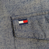 Vintage 90's Tommy Hilfiger Blue Chambray Button Down Shirt