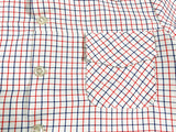 Vintage 60's John Pomer Raleighs Washington Grid Button Down Shirt