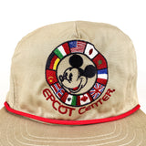 Vintage 80's Epcot Mickey Disney Hat