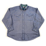 Vintage 90's Tommy Hilfiger Blue Chambray Button Down Shirt