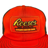 Vintage 80's Reeses Peanut Butter Cup Trucker Hat - CobbleStore Vintage