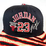Vintage 90's Michael Jordan Chicago Bulls Zubaz Snapback Hat - CobbleStore Vintage