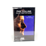 Vintage 1982 Phil Collins "Hello I Must Be Going" Cassette Tape