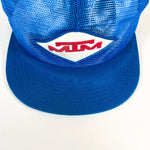 Vintage 80's MTM Blue Made in USA K Products Trucker Hat