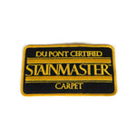 Vintage 80's DuPont Stainmaster Carpet Cleaning Embroidered Patch