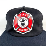 Vintage 80's Richmond Fire Dept RVA Made in USA Trucker Hat