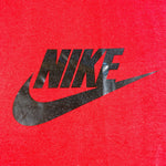 Vintage 90's Nike Swoosh Spellout Silver Tag Red T-Shirt