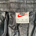 Vintage 90's Nike Track Black Tonal Jogger Track Swishy Pants