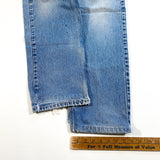 Vintage 90's Levis Orange Tab Thrashed Jeans - CobbleStore Vintage