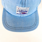 Vintage 50's Blue Sailing Boating Nautical Hat