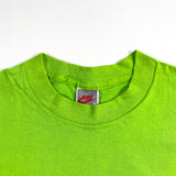 Vintage 90's Nike Air Neon Green Grey Tag T-Shirt