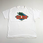Vintage 90's Red Man Chew Tournament Trail Tobacco T-Shirt