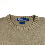 Vintage 90's Polo Ralph Lauren Men's Knit Blue Sweater