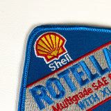 Vintage 80's Shell Rotella T Multigrade SAE 15w-40 XLA Motor Oil Embroidered Patch