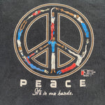 Vintage 90's Civil Rights Peace Sign T-Shirt
