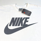 Vintage 90's Nike Swoosh Spellout Grey Tag Deadstock T-Shirt 2