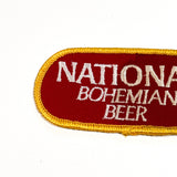 Vintage 70's Natty Boh National Bohemian Beer Embroidered Patch