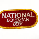 Vintage 70's Natty Boh National Bohemian Beer Embroidered Patch