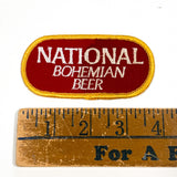 Vintage 70's Natty Boh National Bohemian Beer Embroidered Patch