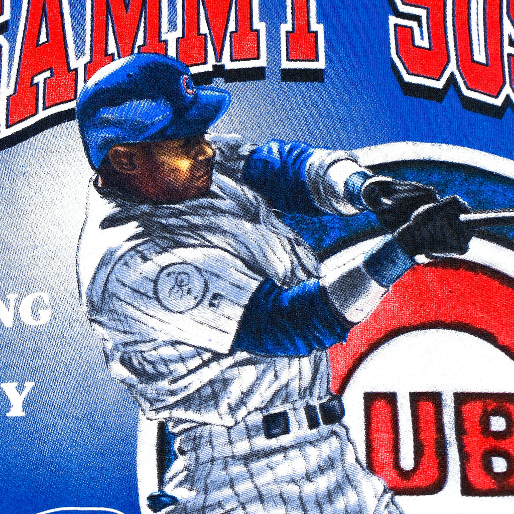 Vintage 1998 Sammy Sosa Chicago Cubs Baseball T-Shirt – CobbleStore Vintage