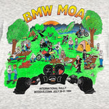 Vintage 90's BMW MOA Motorcycle Rally T-Shirt - CobbleStore Vintage