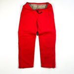 Vintage 90's Eddie Bauer Waterproof Goretex Red Fishing Pants