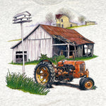 Vintage 90's Country Farm Tractor Barn T-Shirt