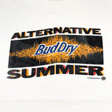 Vintage 90's Bud Dry Alternative Summer Beer T-Shirt