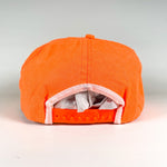 Vintage 80's Duron Pros Painter Safety Orange USA Made Hat 2