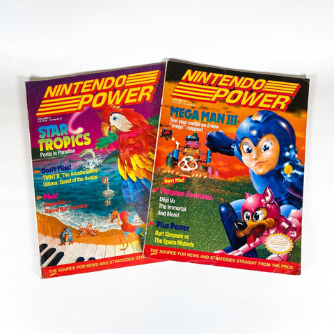 Vintage 90's Nintendo Power Magazine Set