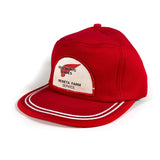 Vintage 80's Red Wing Moneta Farm Made in USA Trucker Hat - CobbleStore Vintage
