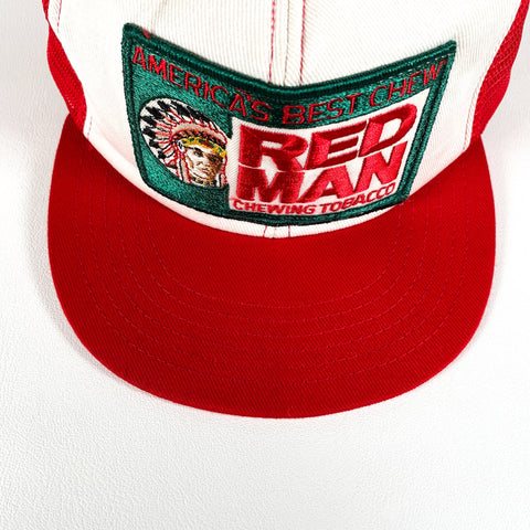 redman tobacco hat Vintage 80's Red Man Chew Tobacco Trucker Hat – CobbleStore Vintage redman tobacco hat Vintage 80's Red Man Chew Tobacco Trucker Hat – CobbleStore Vintage