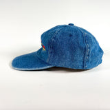 Vintage 90's Victory Lady Fitness Workout Denim Dad Hat