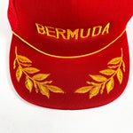Vintage 80's Bermuda Scrambled Eggs Rope Trucker Hat
