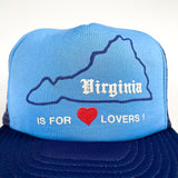 Vintage 80's Virginia is for Lovers VA Hat