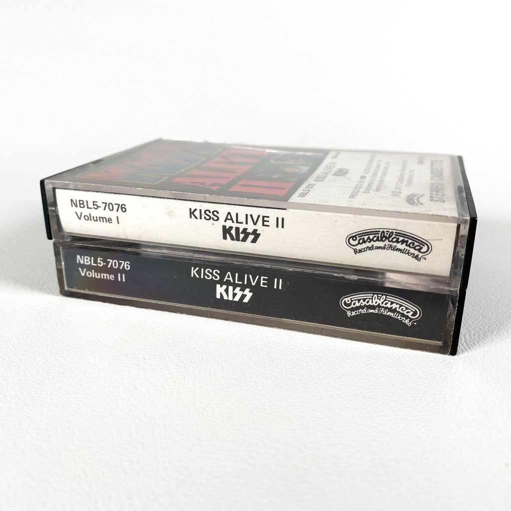 Vintage 1977 Kiss Alive II Dual Cassette Tape – CobbleStore Vintage