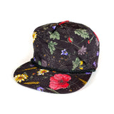 Vintage 80's Floral Hawaii Flower Trucker Hat
