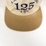 Vintage 90's 125 ABCBeige Rope Snapback AJD Hat