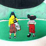 Vintage 90's Disney Magic Linkdom Golf Hat