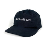 Vintage 90's Seagrams Gin Black Liquor Hat