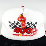 Vintage 90's Tyson 400 Nascar Race Holly Farms Winston Junie Donlavey Hat