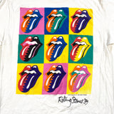 Vintage 1989 Rolling Stones North American Tour Warhol Band T-Shirt - CobbleStore Vintage