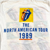 Vintage 1989 Rolling Stones North American Tour Warhol Band T-Shirt - CobbleStore Vintage